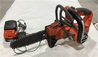 Black & Decker chainsaw w/ charger