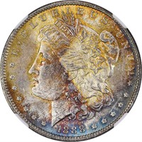 $1 1888-O NGC MS63