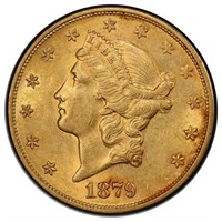 $20 1879-S PCGS AU55