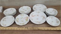 33 Pieces of Haviland Limoges dishes