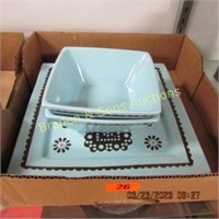 GROUP OF 2 BOXES DISHES