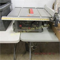 USED PORTER CABLE TABLE TOP SAW IN WORKING ORDER