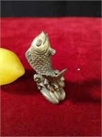 Small Heavy Brass Fish -Coi