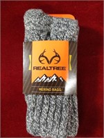 Large Realtree Merino Ragg Socks