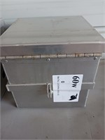 Aluminum locking boxes X2