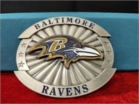 Heavy Baltimore Ravens Belt Buckle