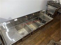 3 Compartment S/S Sink