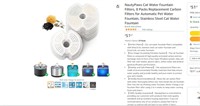 NautyPaws Cat Water Fountain Filters