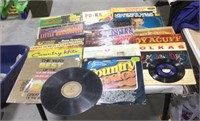 20 vinyl records