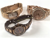 (3) Ladies Fossil Watches