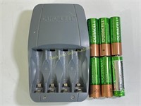 Duracell Battery Charger & Batteries