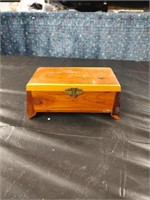 Small Cedar Jewelry Box