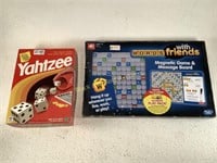 Yahtzee & Words With Friends Games