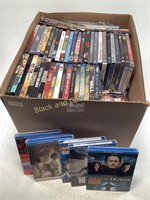 Box Full Of DVDs, Some Blu-Ray