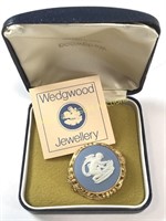 Wedgwood Pin W/ Original Box & Card