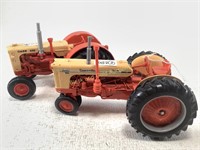 (2) ERTL Case-O-Matic Die Cast Tractors