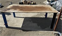 8'x4' welding table 7/8" thick