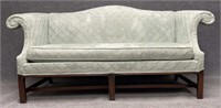 Vintage Camelback Chippendale Settee