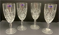 Four Waterford Iced Tea Glasses, Brookside