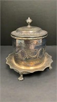 Tea Caddy with Underplate