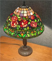 Leaded-Glass Lamp