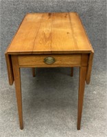 Vintage Walnut Drop-Leaf Table