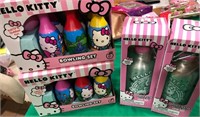 197 - HELLO KITTY BOWLING SETS & WATER BOTTLES