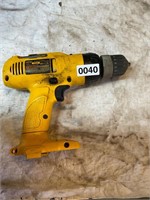 Dewalt DW954 Adjustable clutch drill - works