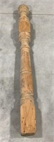 Wooden post 
3.5 in x 37 in