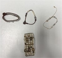 Four bracelets