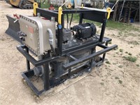 Skid mounted Electric, heated  power washer
