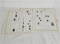 Lot Of Vtg Tunisia Stamps