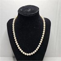 14K Pearl Necklace 18 Inch