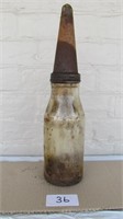 Oil Bottle With Lid