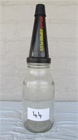Shell Oil Bottle Plastic Top