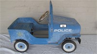 Police Jeep Pedal Car