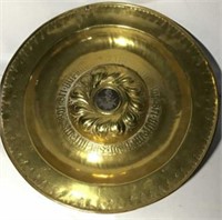 Large Early Bronze w/ Silver Crest Seal Center