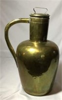 Vintage Brass Wine Container
