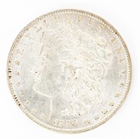 Coin 1890 Morgan Silver Dollar in Brilliant Unc.