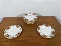 Country Roses Entree Plates