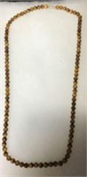 Vintage Authentic Tigers Eye Beaded Necklace