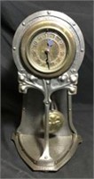 Vintage Art Nouveau Mantle Clock - Works!