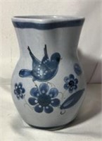 Vintage Mexican Pottery Water Pitcher