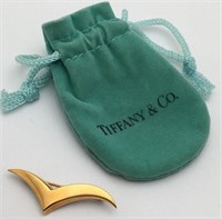 Tiffany & Co. 18k Gold Bird Brooch