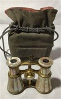 Vintage Leather Carrier to Binoculars