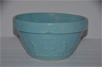USA Pottery Blue Kitchen Bowl