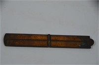 Antique Foldable Ruler