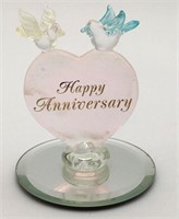 Glass Whimsical Anniversary Figure