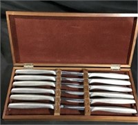 Gerber Legendary Blades Wooden Case with 12