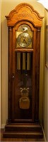 Howard Miller Oak Grandfather Clock -Works Great